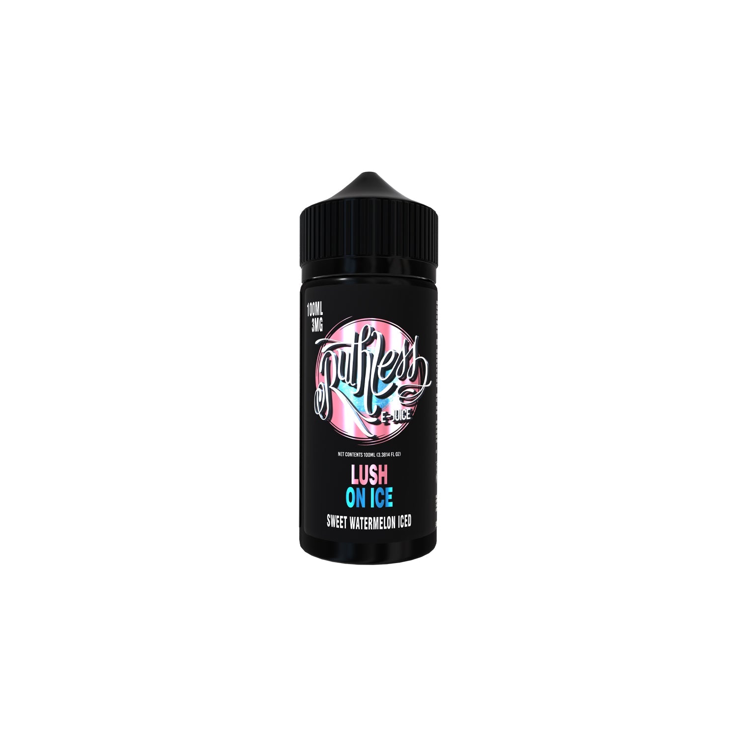 LUSH ON ICE Ruthless Vapor Vape Juice - 100ml - Black Coral